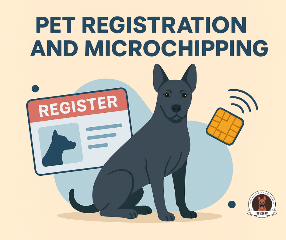 All Thai Ridgeback Dog Owners in Bangkok Must Register and Microchip